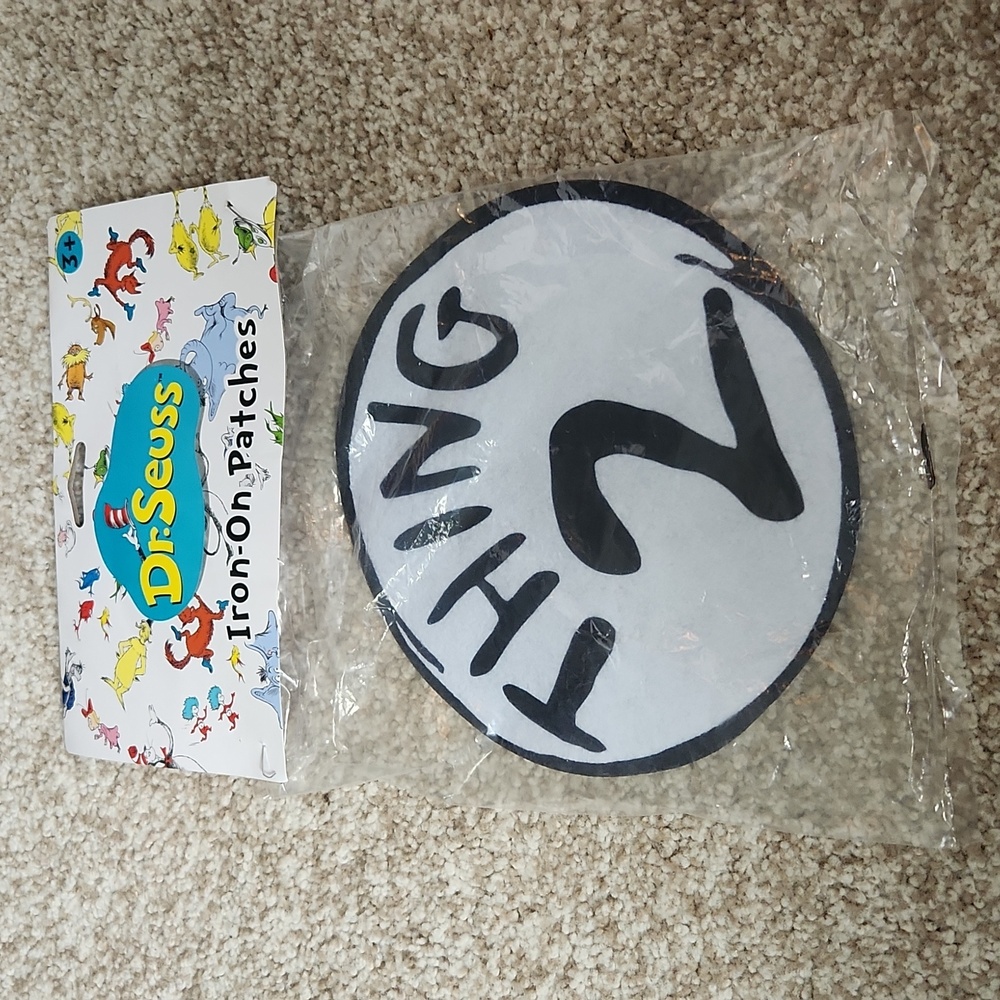 Dr. Seuss Iron-on Patch- Thing 2